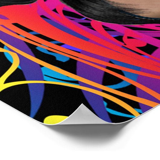 Ster Vlinder Poster (Hoek)