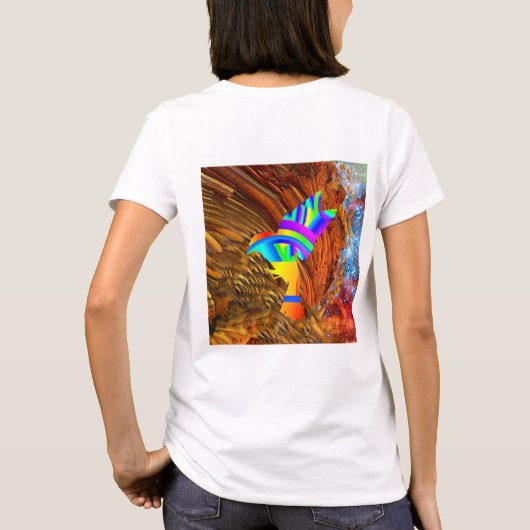 Ster Vogel T-shirt (Achterkant)