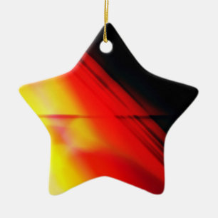 Ster voor kerstboom keramisch ornament
