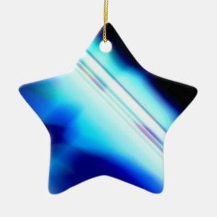 Ster voor kerstboom keramisch ornament