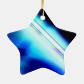 Ster voor kerstboom keramisch ornament (Achterkant)