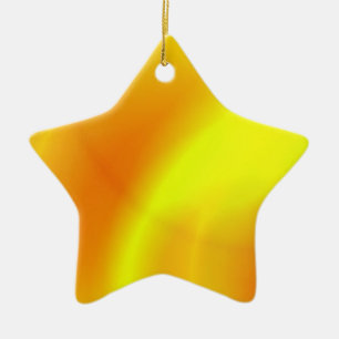 Ster voor kerstboom keramisch ornament
