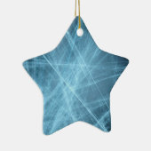 Ster voor kerstboom keramisch ornament (Rechts)