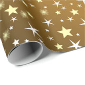 ster, vorm, glanzend, design, grafisch, best, elem cadeaupapier (Rol Hoek)