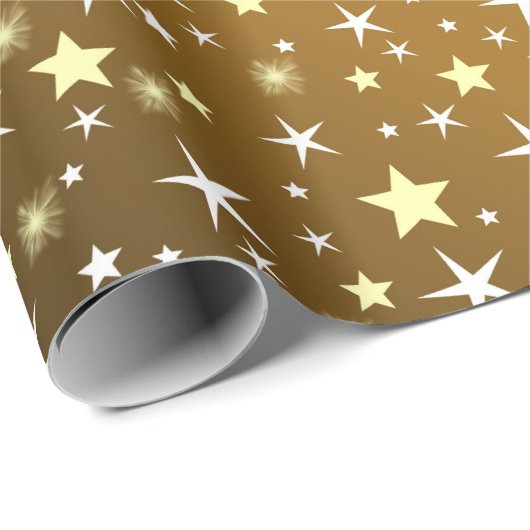 ster, vorm, glanzend, design, grafisch, best, elem cadeaupapier (Rol Hoek)