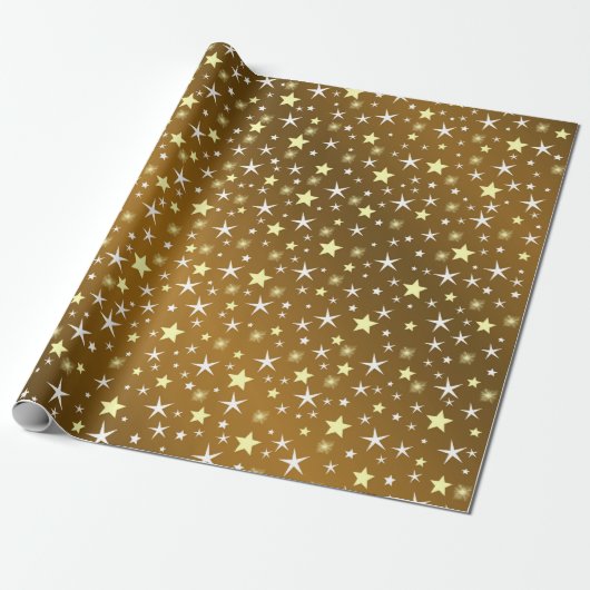 ster, vorm, glanzend, ontwerp, grafisch, beste, el cadeaupapier (Uitgerold)