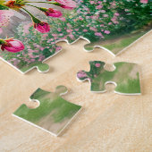 Ster zingt in kersenboom Illustratie Legpuzzel (Zijkant)