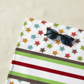 Sterbezaaid Kleurrijke Douane Strandlaken (In situ)