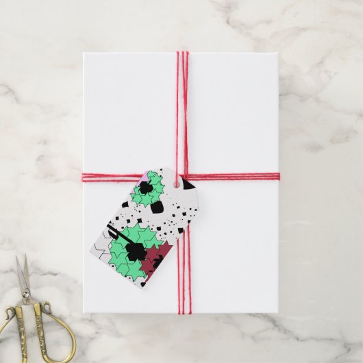 Sterbloemen Cadeaulabel (Met Touw)