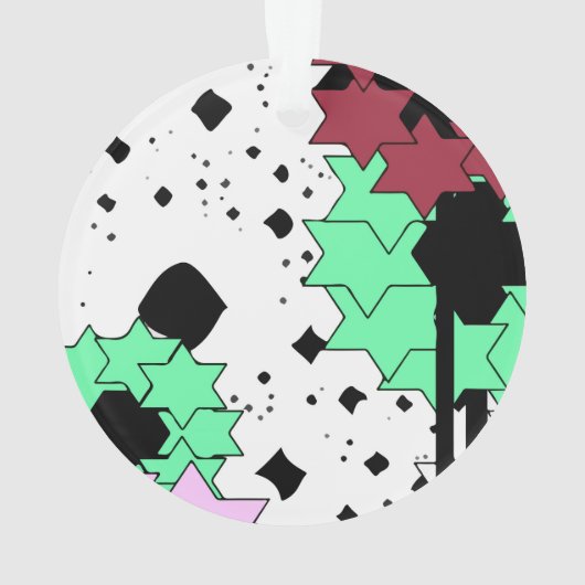 Sterbloemen Ornament (achterkant)