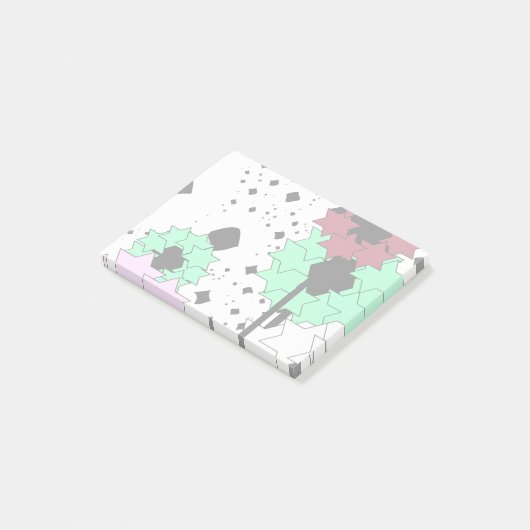 Sterbloemen Post-it® Notes (Schuin)