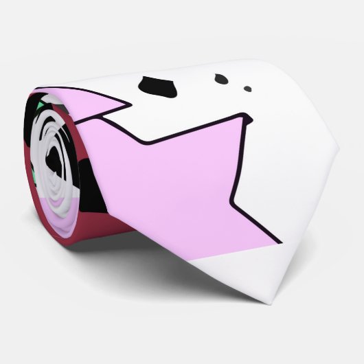 Sterbloemen Stropdas (Opgerold)