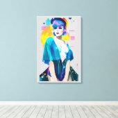 Sterdanser Canvas Afdruk (Insitu (Houten vloer))