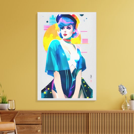 Sterdanser Canvas Afdruk (Insitu (Woonkamer))