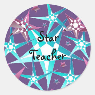 Sterdocent Ronde Sticker