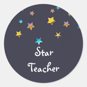 Sterdocent Ronde Sticker