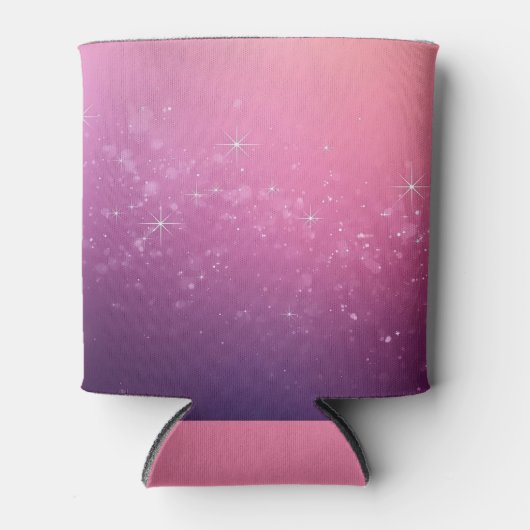 Steren in Roze Ruimte Blikjeskoeler (Voorkant)