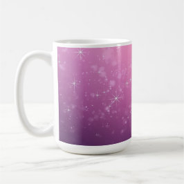 Steren In Roze Ruimte Koffiemok