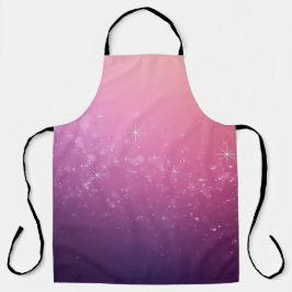 Steren In Roze Ruimte Schort