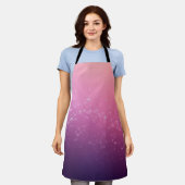 Steren In Roze Ruimte Schort (Gedragen)