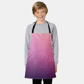 Steren In Roze Ruimte Schort (Gedragen)