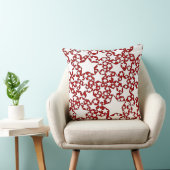 Steren, Steren, Steren in Rood en Wit Kussen (Stoel)