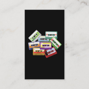 Stereo Cassettebandje Mixtape Radio 80s 90s Muziek Visitekaartje