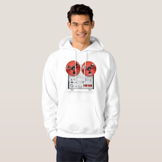 Stereo Mannen Hoodie (Voorkant volledig)