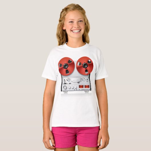  Stereo Meisjes T-shirt (Voorkant volledig)