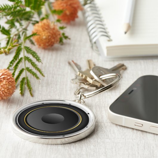 Stereo Speaker Sleutelhanger (Zijkant)