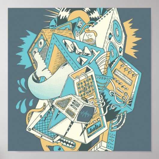 Stereocromatico Poster (Voorkant)