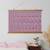 Stereogram 3D Hart Handen ontwerp hangend kunstwer Wandkleed (Slaapkamer)