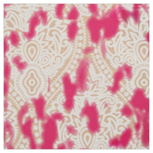 Stereogram 3D hart | Optische illusie kunst Stof (Swatch)