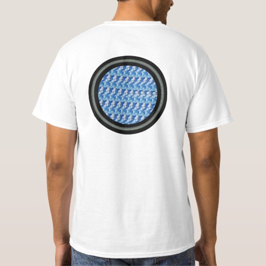 Stereogram Afbeeldingen T-shirt (Achterkant)