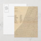 Stereogram van de waterverplaatsing Utah Briefkaart (Voorkant / Achterkant)