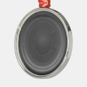 stereoluidspreker metalen ornament (Links)