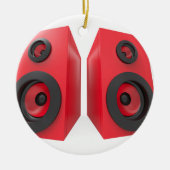Stereoluidsprekers Keramisch Ornament (Voorkant)