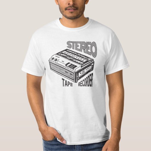  stereomonitecorder t-shirt (Voorkant)