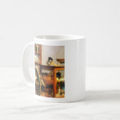 Stereopticon voor verkoop koffiemok (Voorkant links)