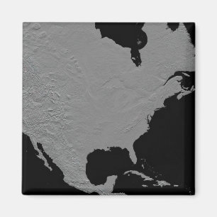 Stereoscopisch uitzicht van Noord-Amerika 2 Magneet