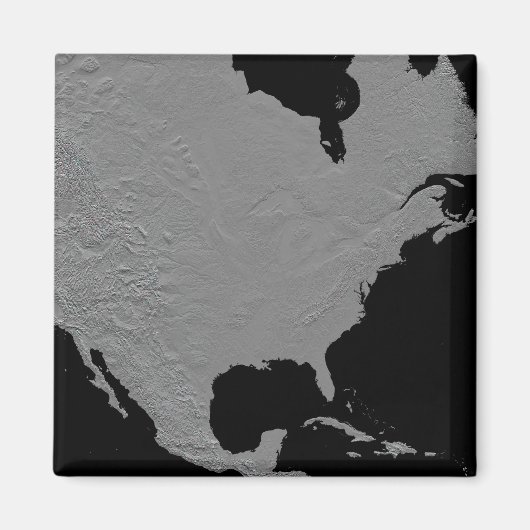 Stereoscopisch uitzicht van Noord-Amerika 2 Magneet (Voorkant)