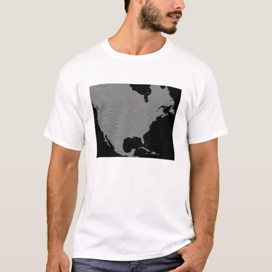 Stereoscopisch uitzicht van Noord-Amerika 2 T-shirt (Voorkant)