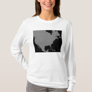 Stereoscopisch uitzicht van Noord-Amerika 2 T-shirt