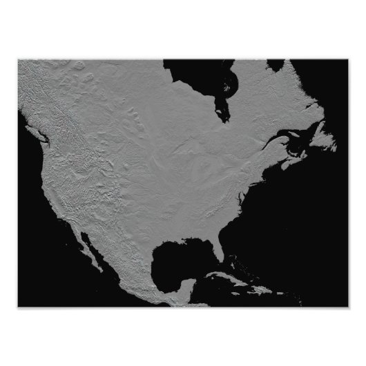 Stereoscopisch uitzicht van Noord-Amerika Foto Afdruk (Voorkant)