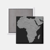 Stereoscopisch uitzicht van Noord-Amerika Magneet (Voorkant / Achterkant)