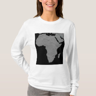 Stereoscopisch uitzicht van Noord-Amerika T-shirt
