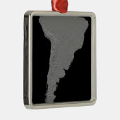 Stereoscopisch uitzicht van Zuid-Amerika Metalen Ornament (Rechts)