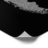 Stereoscopisch uitzicht van Zuid-Amerika Poster (Hoek)