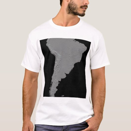 Stereoscopisch uitzicht van Zuid-Amerika T-shirt (Voorkant)