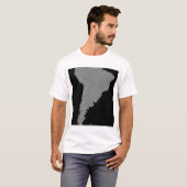 Stereoscopisch uitzicht van Zuid-Amerika T-shirt (Voorkant volledig)